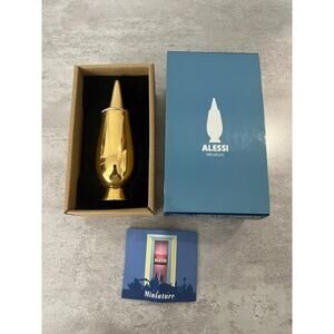 Alessi Miniature 100% Make Up Tam58 Vase in Fine Bone China by Alessandro M. NEW